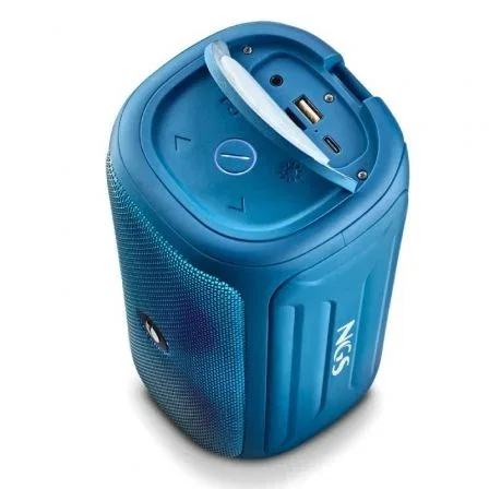 NGS Roller Beast Altavoz Bluetooth Portátil 32W TWS - Iluminación RGB - Autonomía 30h - Resistencia al Agua IPX5 - Correa Transporte NGS Roller Beast Altavoz Bluetooth Portátil 32W TWS - Iluminación RGB - Autonomía 30h - Resistencia al Agua IPX5 - Correa Transporte